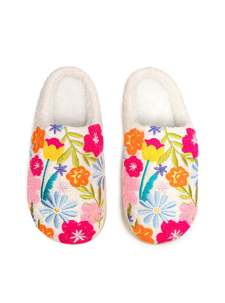 Indoor / Outdoor Slippers - Flowers in Bloom