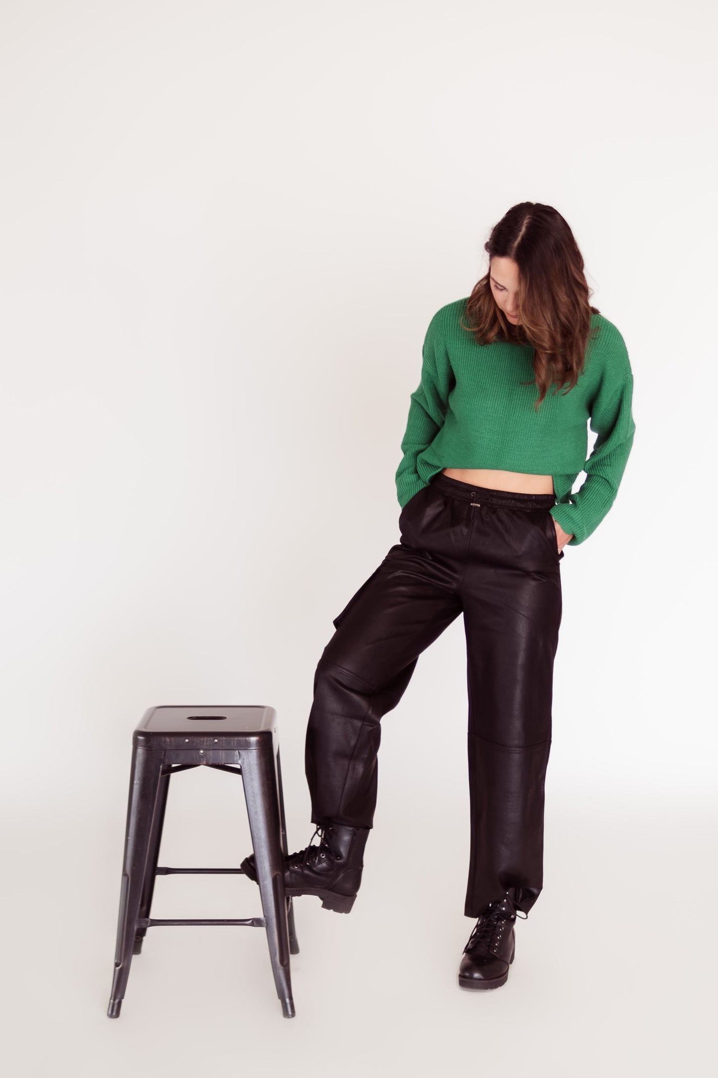 Faux Leather Pant