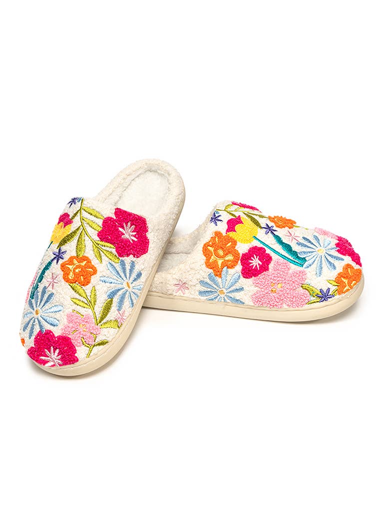 Indoor / Outdoor Slippers - Flowers in Bloom